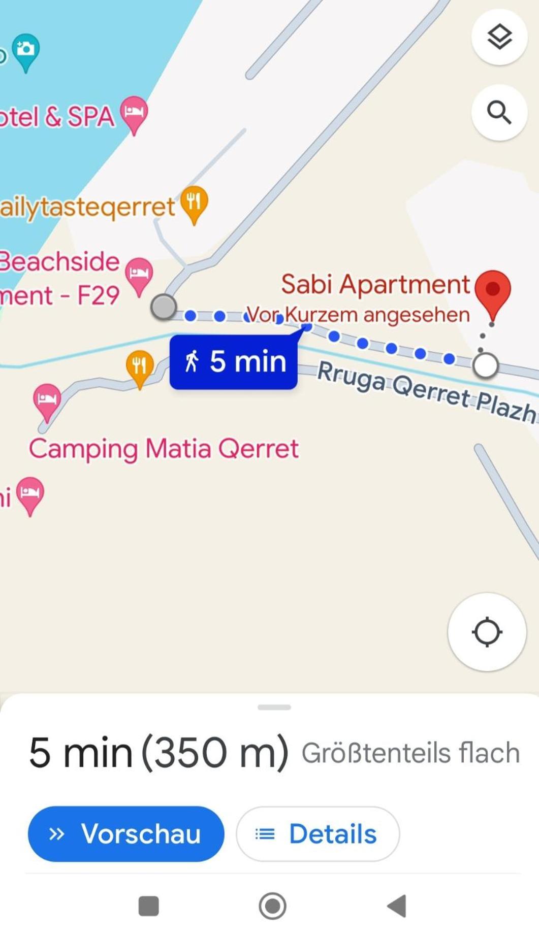 Sabi Apartment Golem Qerret Exteriér fotografie